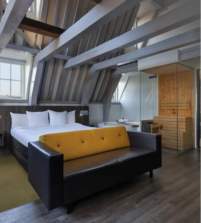 Hotelkamer met jacuzzi en sauna in Amsterdam - Inntel Hotels Amsterdam Centre