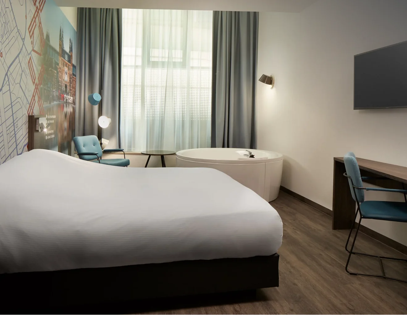 Hotelkamer met jacuzzi in Amsterdam - Inntel Hotels Amsterdam Centre