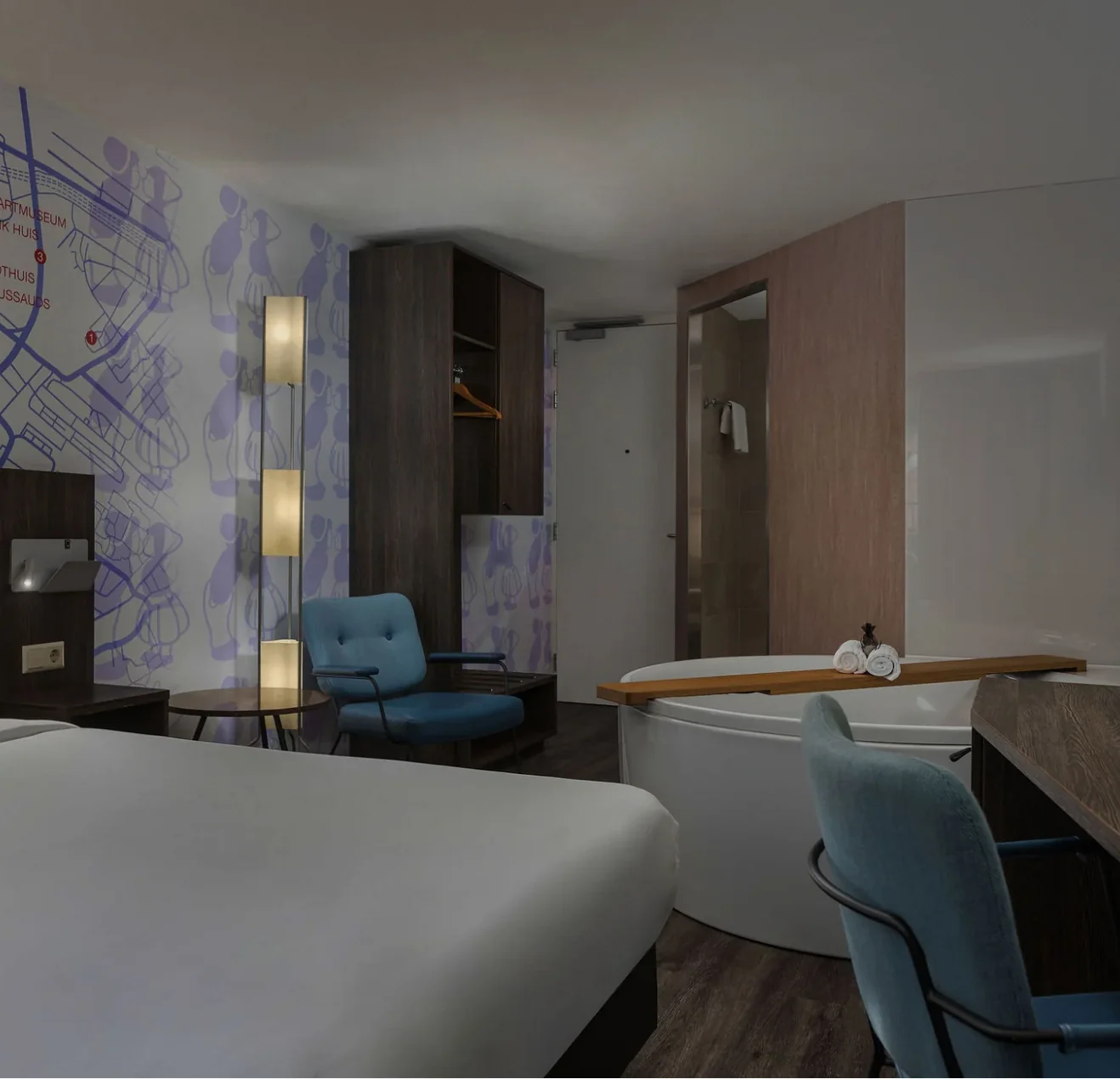 Hotelkamer met jacuzzi en sauna in Amsterdam - Inntel Hotels Amsterdam Centre